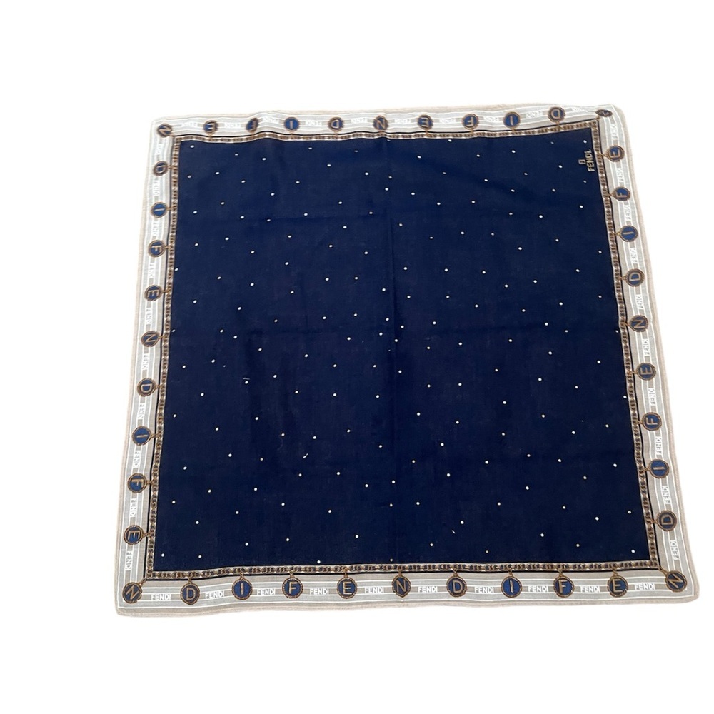 Fendi square neck scarve